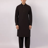 Cotton Brown Shalwar Kameez - J. Junaid Jamshed