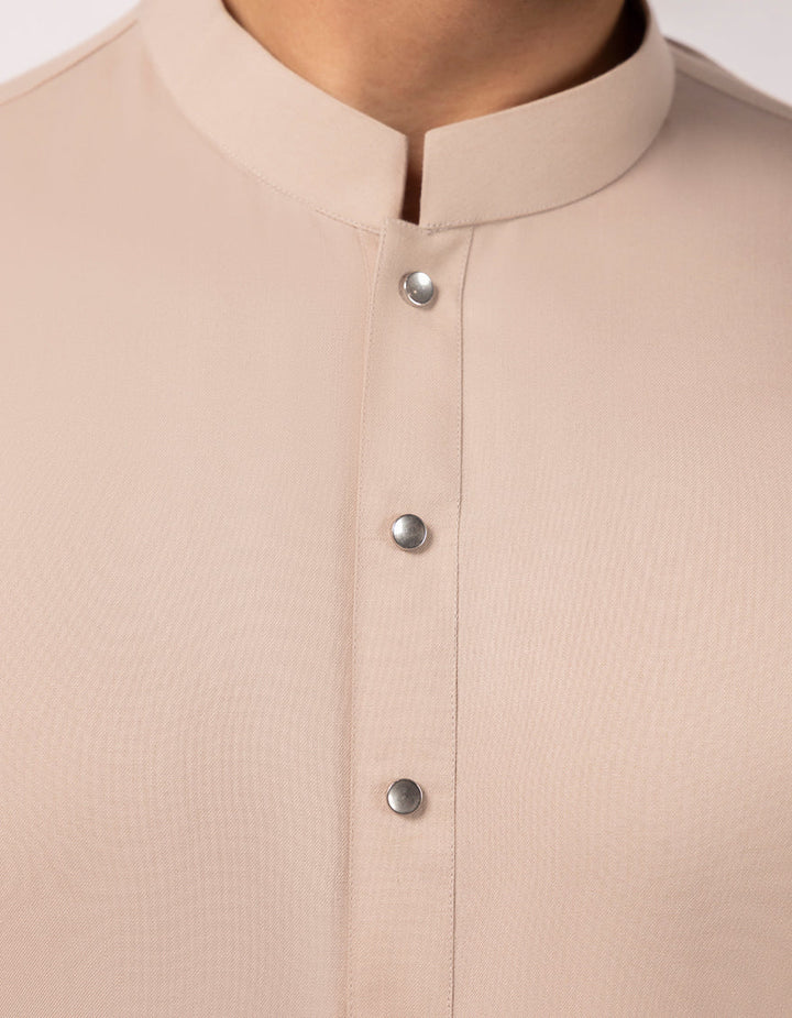 Blended Tea Pink Shalwar Kameez - J. Junaid Jamshed