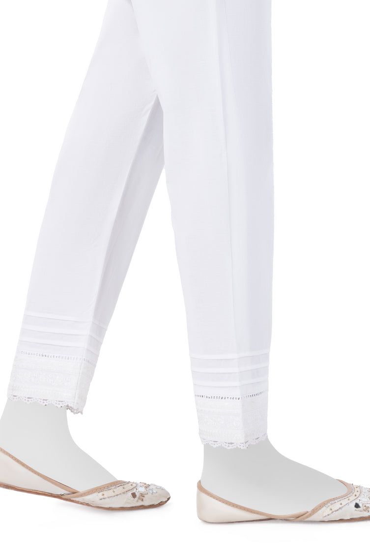Lawn White Shalwar - J. Junaid Jamshed