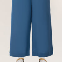 Lawn Blue Trouser - J. Junaid Jamshed