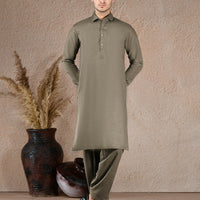 Blended Light Green Unstitched Suit - J. Junaid Jamshed