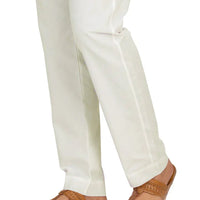 Blended Off White Trouser - J. Junaid Jamshed