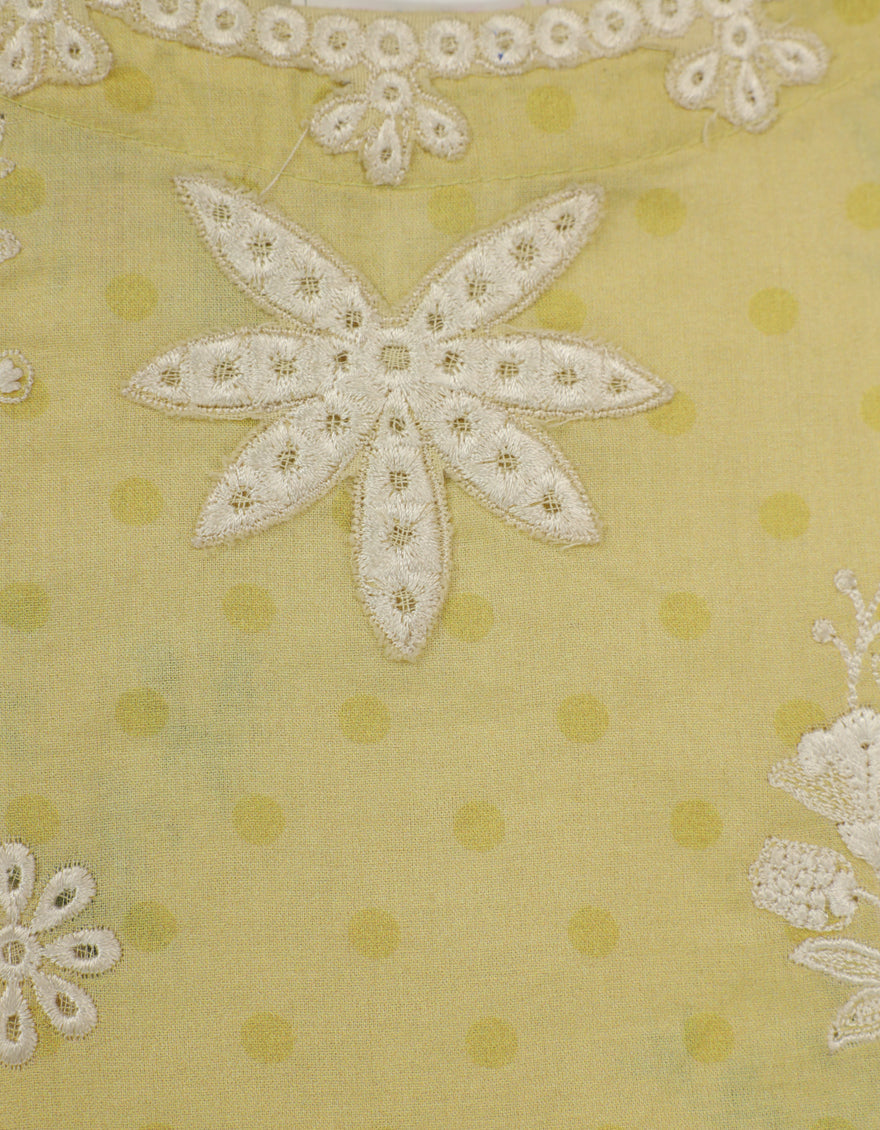 Lawn Yellow Stitched Suit - J. Junaid Jamshed