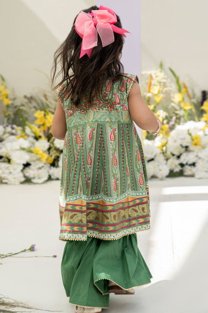 Lawn Green 2 Piece Stitched Suit - J. Junaid Jamshed