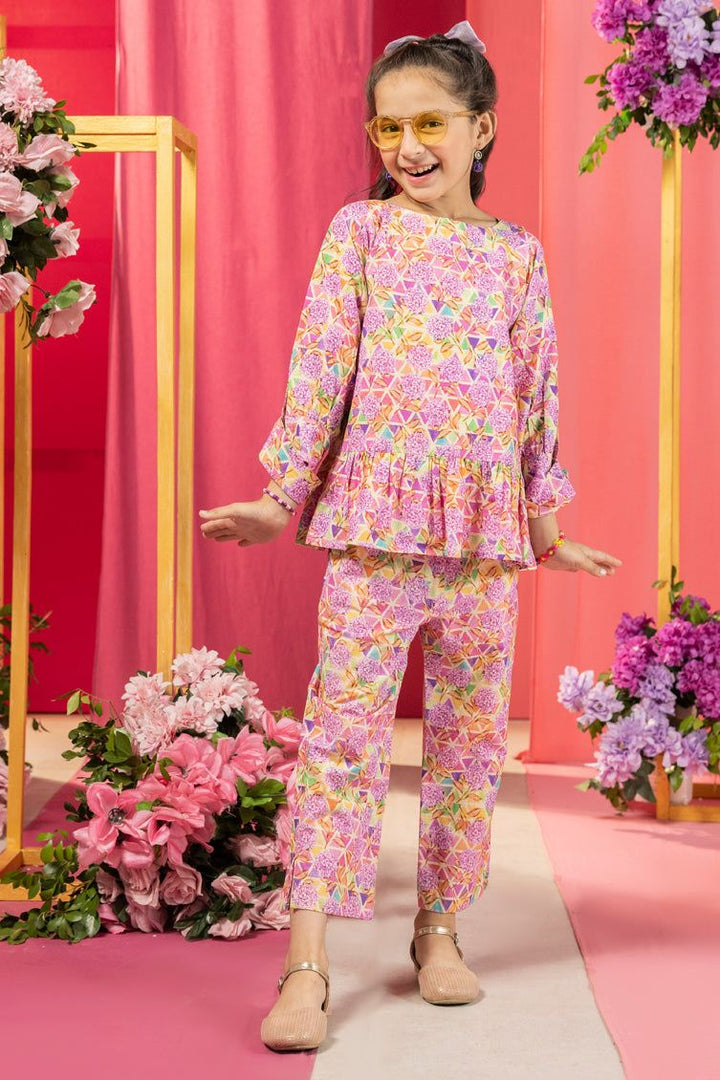 Khaddar Pink Stitched Suit - J. Junaid Jamshed