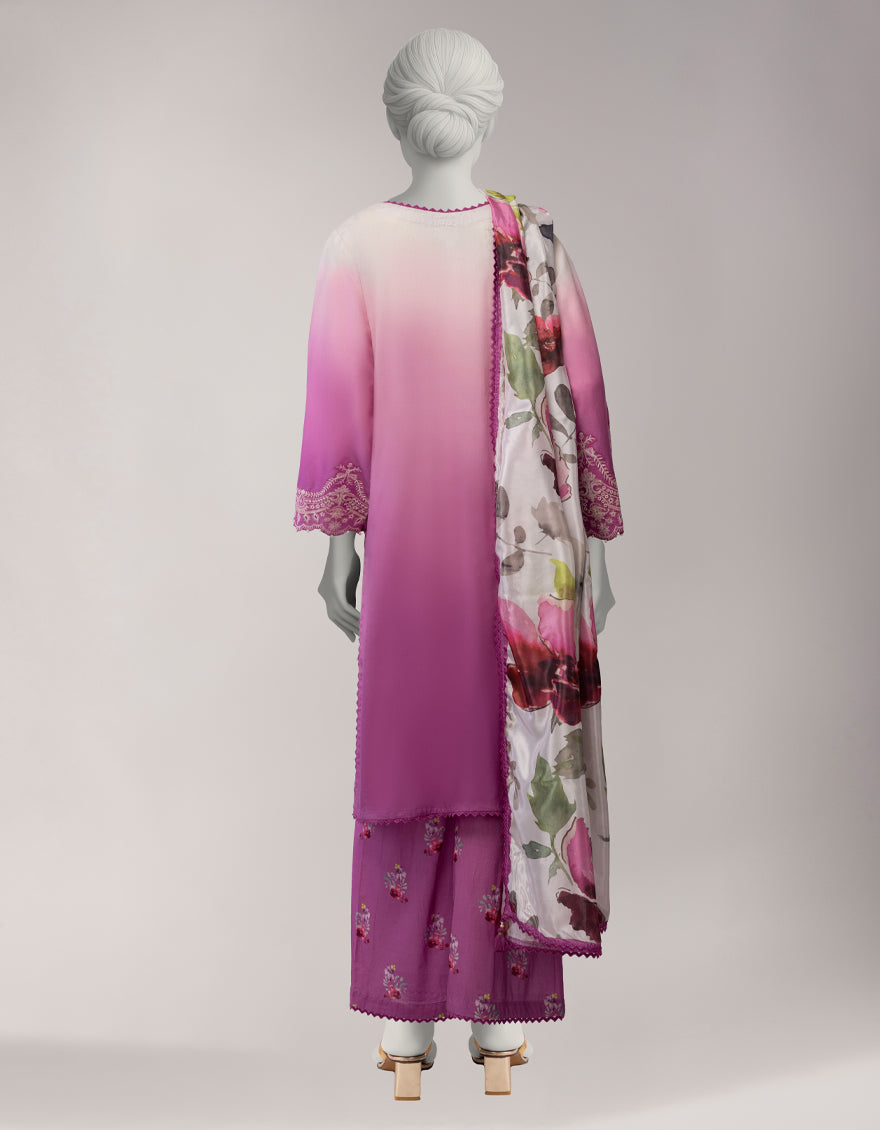 Lawn Multi Stitched Suit - J. Junaid Jamshed
