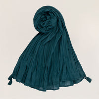 Lawn Green Dupatta - J. Junaid Jamshed