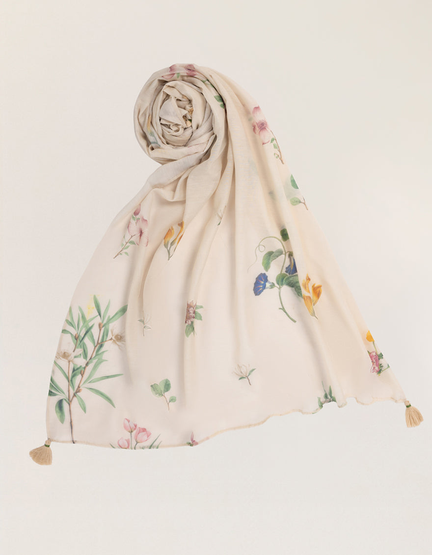 Acrylic Black Dupatta - J. Junaid Jamshed