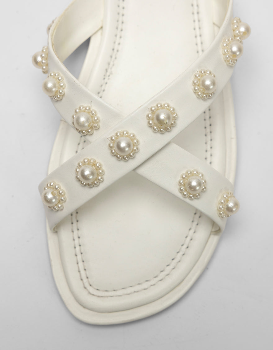 White Chappal - J. Junaid Jamshed