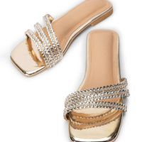 Beige Chappal - J. Junaid Jamshed