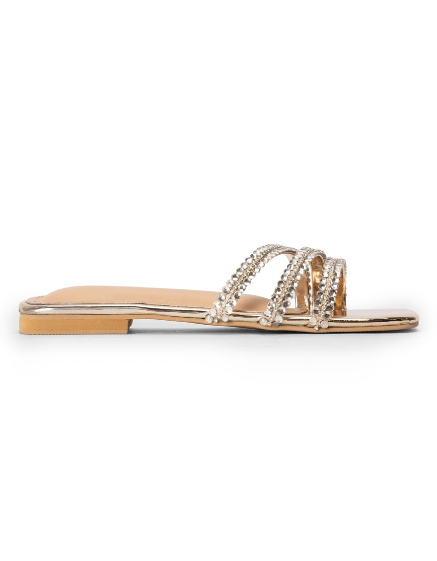Beige Chappal - J. Junaid Jamshed