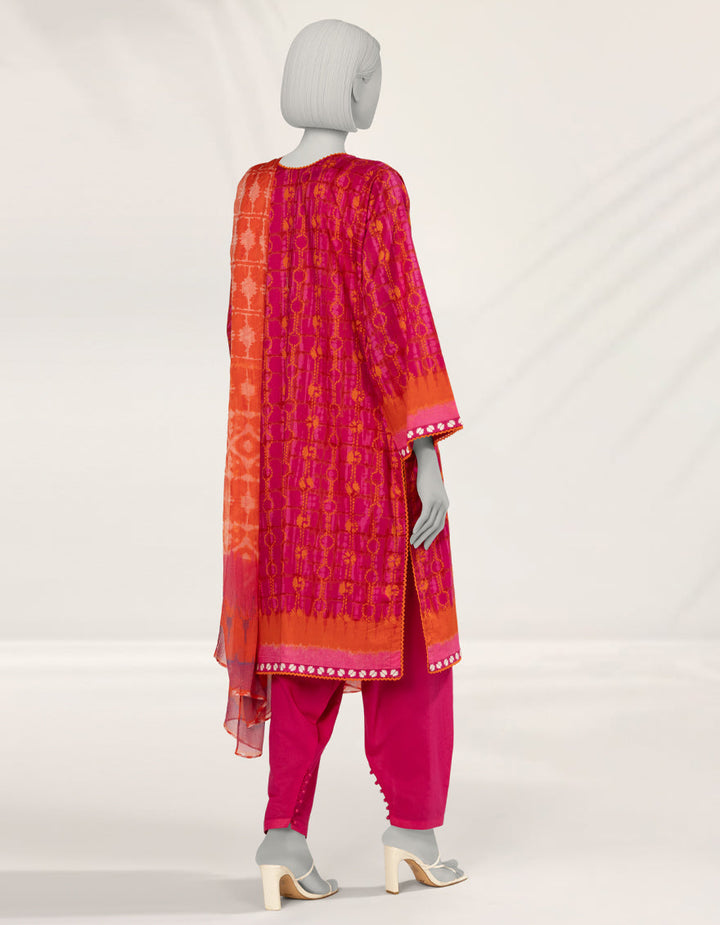 Liminal Pink Stitched Suit - J. Junaid Jamshed