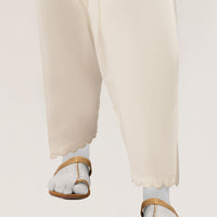 Lawn Beige Shalwar - J. Junaid Jamshed
