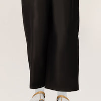 Lawn Black Trouser - J. Junaid Jamshed