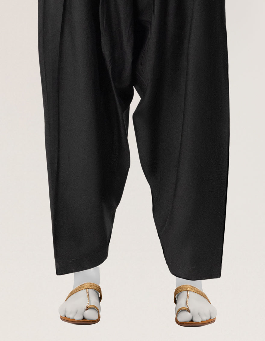 Lawn Black Shalwar - J. Junaid Jamshed
