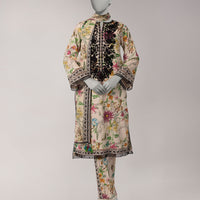 Lawn Multi Unstitched Suit - J. Junaid Jamshed