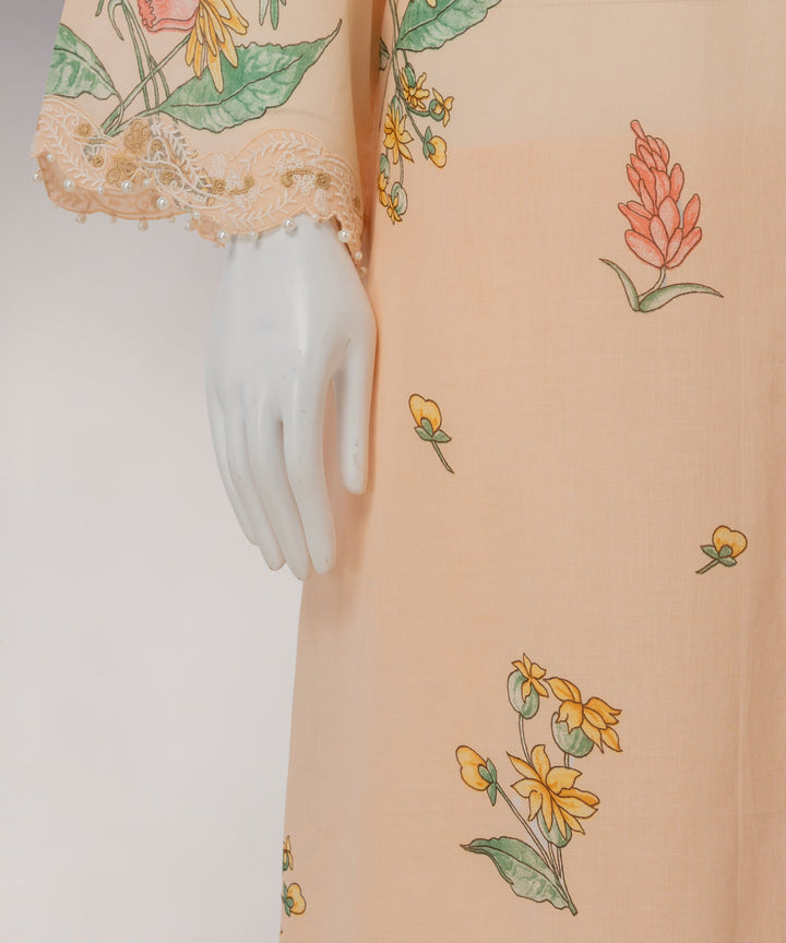 Lawn Multicolor Unstitched Suit - J. Junaid Jamshed