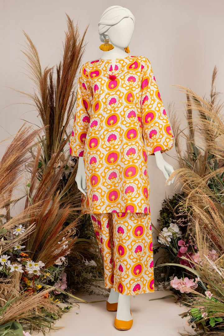 Liminal Yellow Kurti - J. Junaid Jamshed