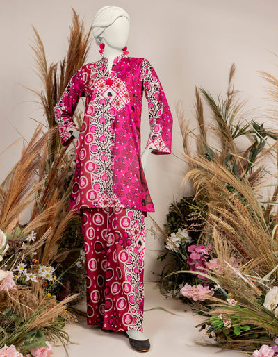 Liminal Pink Kurti - J. Junaid Jamshed