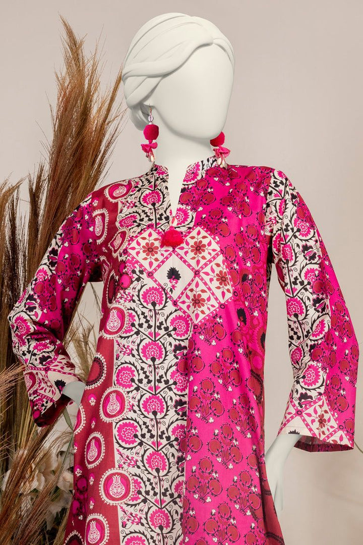 Liminal Pink Kurti - J. Junaid Jamshed