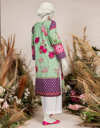 Printed Multi Kurti - J. Junaid Jamshed