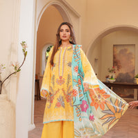 Bluebell Sunrise - Lala Mashaal Stitched