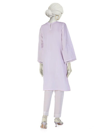 Lawn Purple Kurti - J. Junaid Jamshed