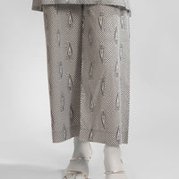 Lawn White Trouser - J. Junaid Jamshed