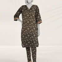 Lawn Black Kurti - J. Junaid Jamshed