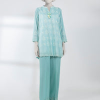 Lawn Pink Unstitched Suit - J. Junaid Jamshed