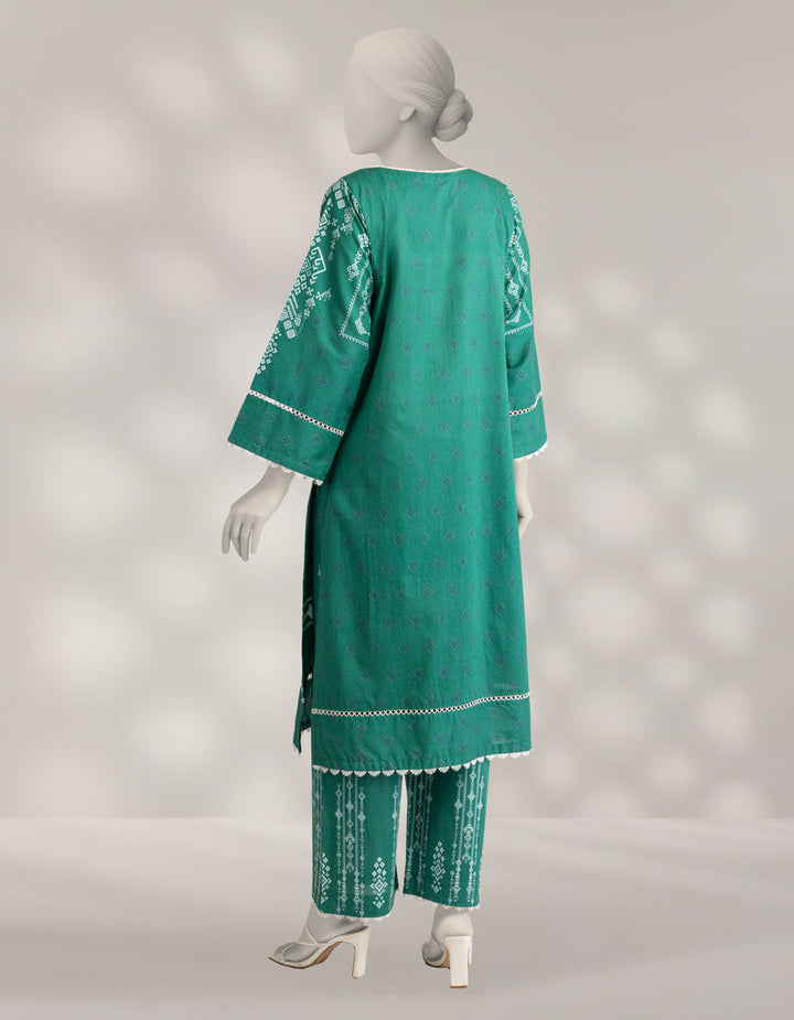Cambric Multicolor Unstitched Suit - J. Junaid Jamshed
