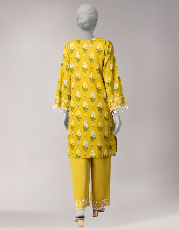 Lawn Multicolor Unstitched Suit - J. Junaid Jamshed