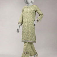 Lawn Multicolor Unstitched Suit - J. Junaid Jamshed