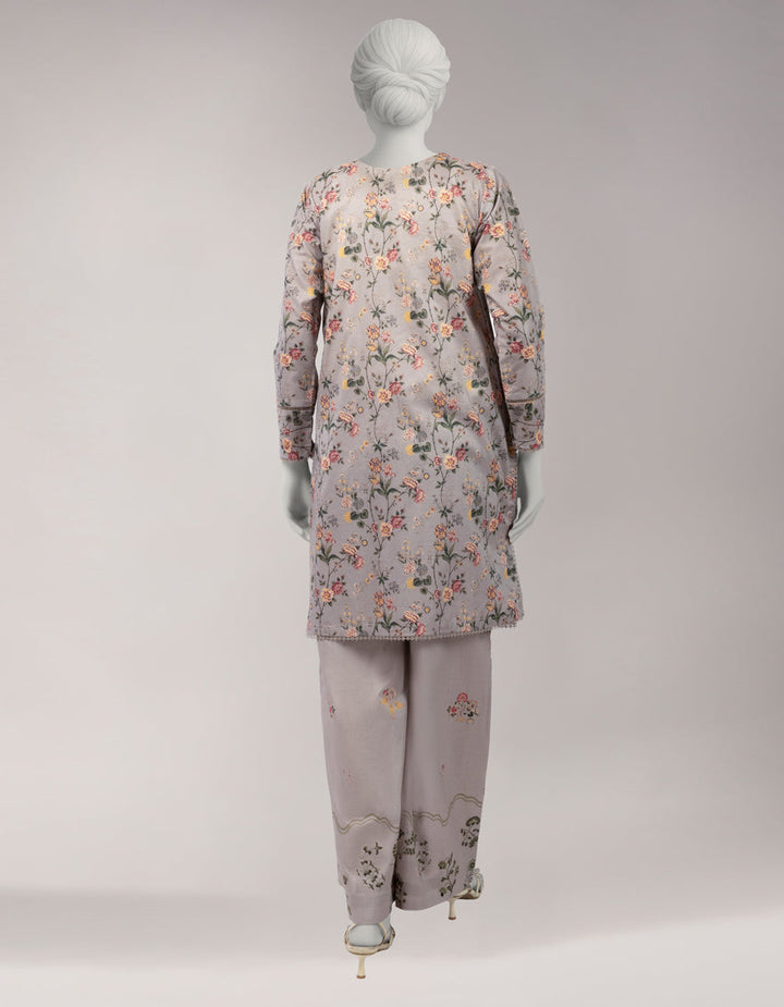 Lawn Multicolor Unstitched Suit - J. Junaid Jamshed