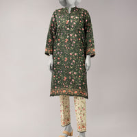 Lawn Multicolor Unstitched Suit - J. Junaid Jamshed
