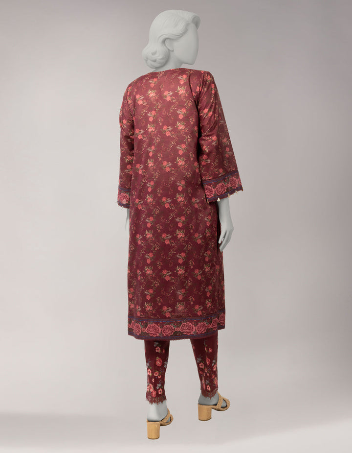 Lawn Multicolor Unstitched Suit - J. Junaid Jamshed