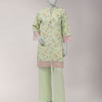 Lawn Multicolor Unstitched Suit - J. Junaid Jamshed