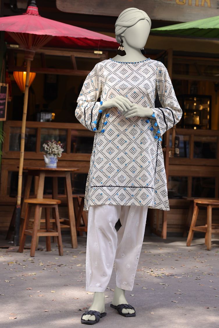 Lawn Multi Unstitched Suit - J. Junaid Jamshed