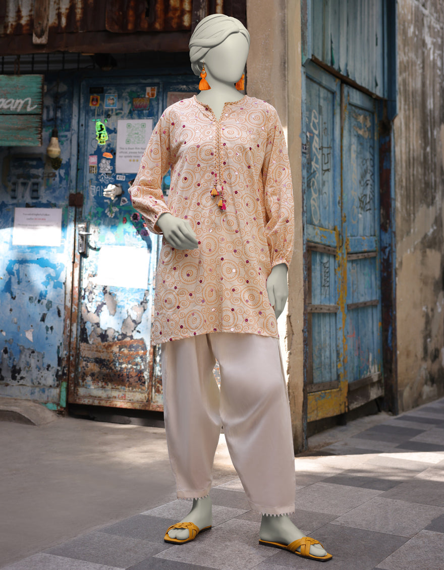 Lawn Multi Unstitched Shirt - J. Junaid Jamshed