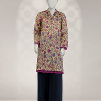 Cambric Yellow Unstitched Suit - J. Junaid Jamshed
