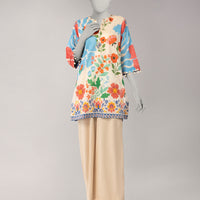 Lawn Multi Unstitched Suit - J. Junaid Jamshed