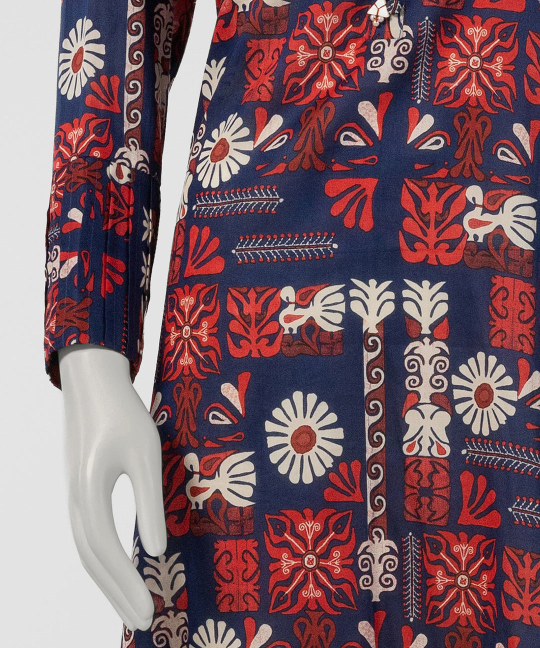 Lawn Multicolor Unstitched Suit - J. Junaid Jamshed