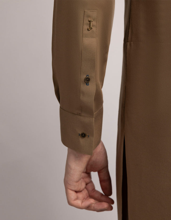Blended Olive Kurta Trouser - J. Junaid Jamshed