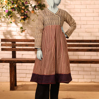 Lawn Off White Kurti - J. Junaid Jamshed