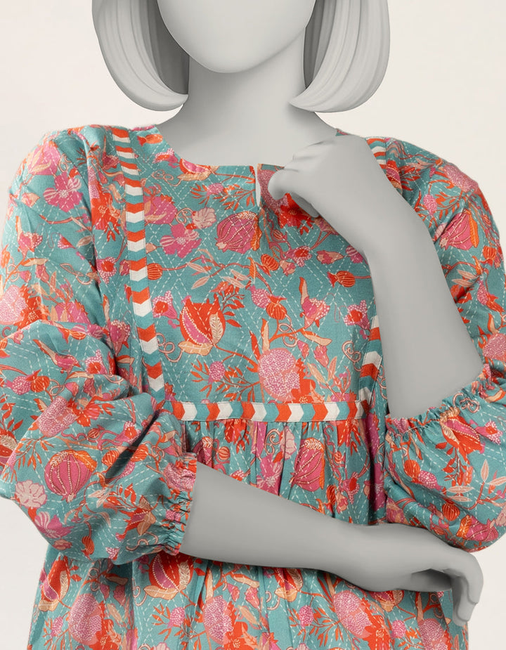 Liminal Multicolor Kurti - J. Junaid Jamshed