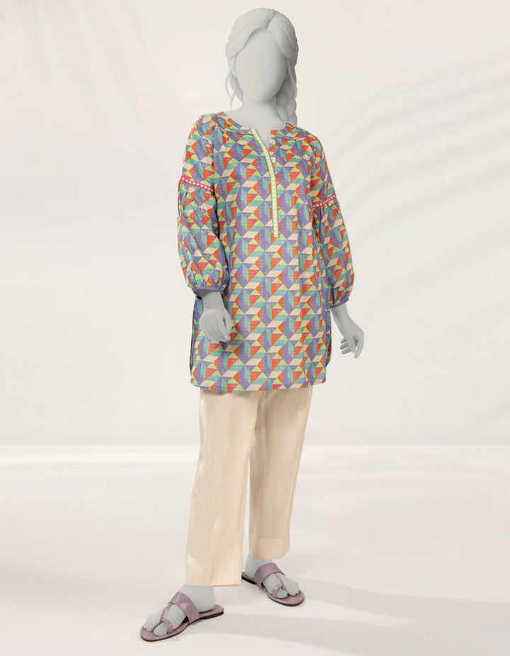 Liminal Multicolor Kurti - J. Junaid Jamshed
