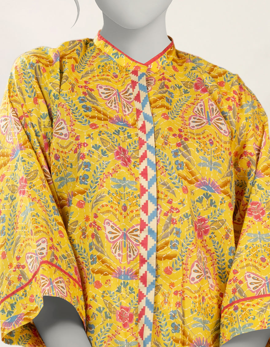 Liminal Multicolor Kurti - J. Junaid Jamshed