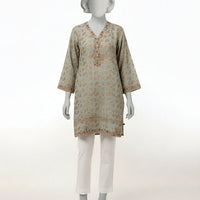Lawn Multicolor Kurti - J. Junaid Jamshed