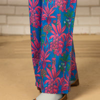 Lawn Blue Trouser - J. Junaid Jamshed