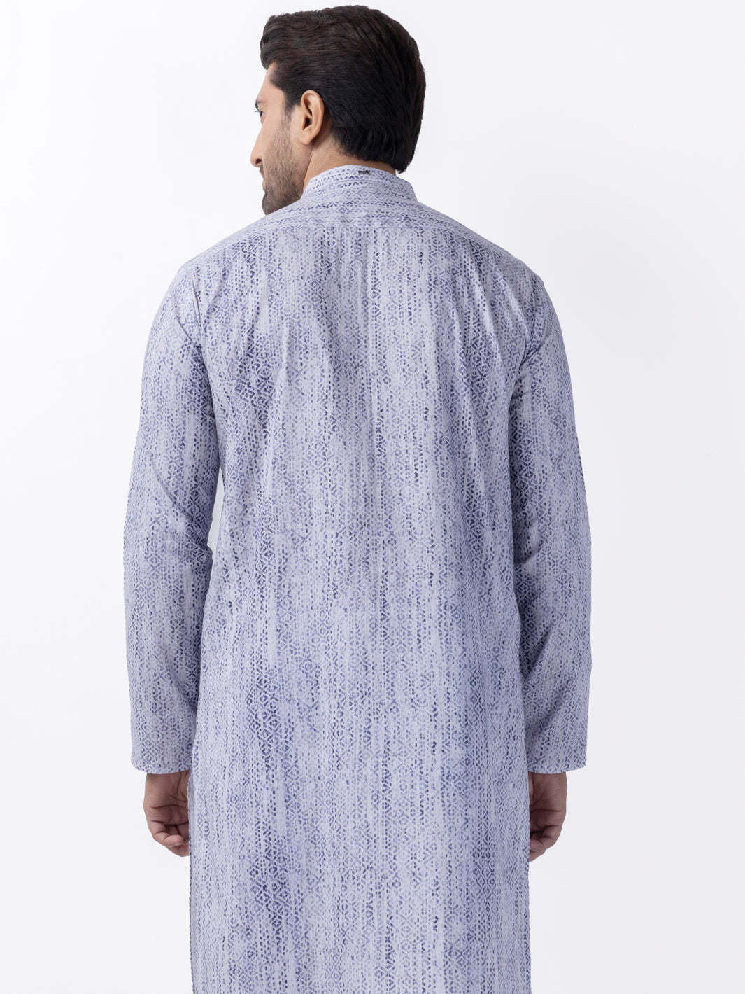 Cotton Blue Kurta - Almirah